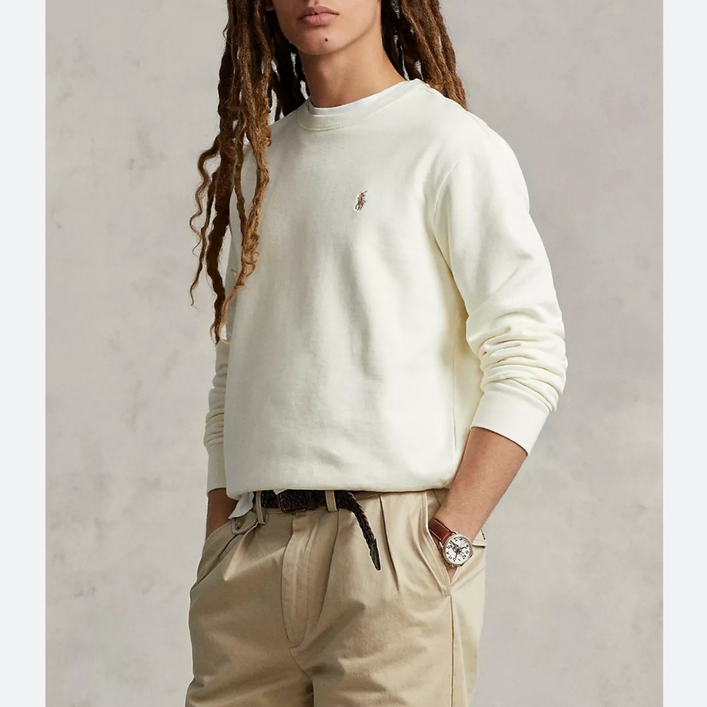 Polo Ralph Lauren‎ Performance Sweatshirt White for Men. Size: XXL